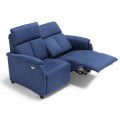 2-pers. Sofa Gelso, med en hvilestol, moderne design