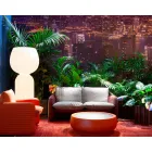 2-personers udesofa i stof eller læder - Mara by Slide Viadurini