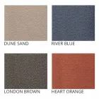 2-personers udesofa i stof eller læder - Mara by Slide Viadurini