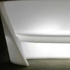 Slide Rap design indendørs polyethylen sofa lavet i Italien Viadurini