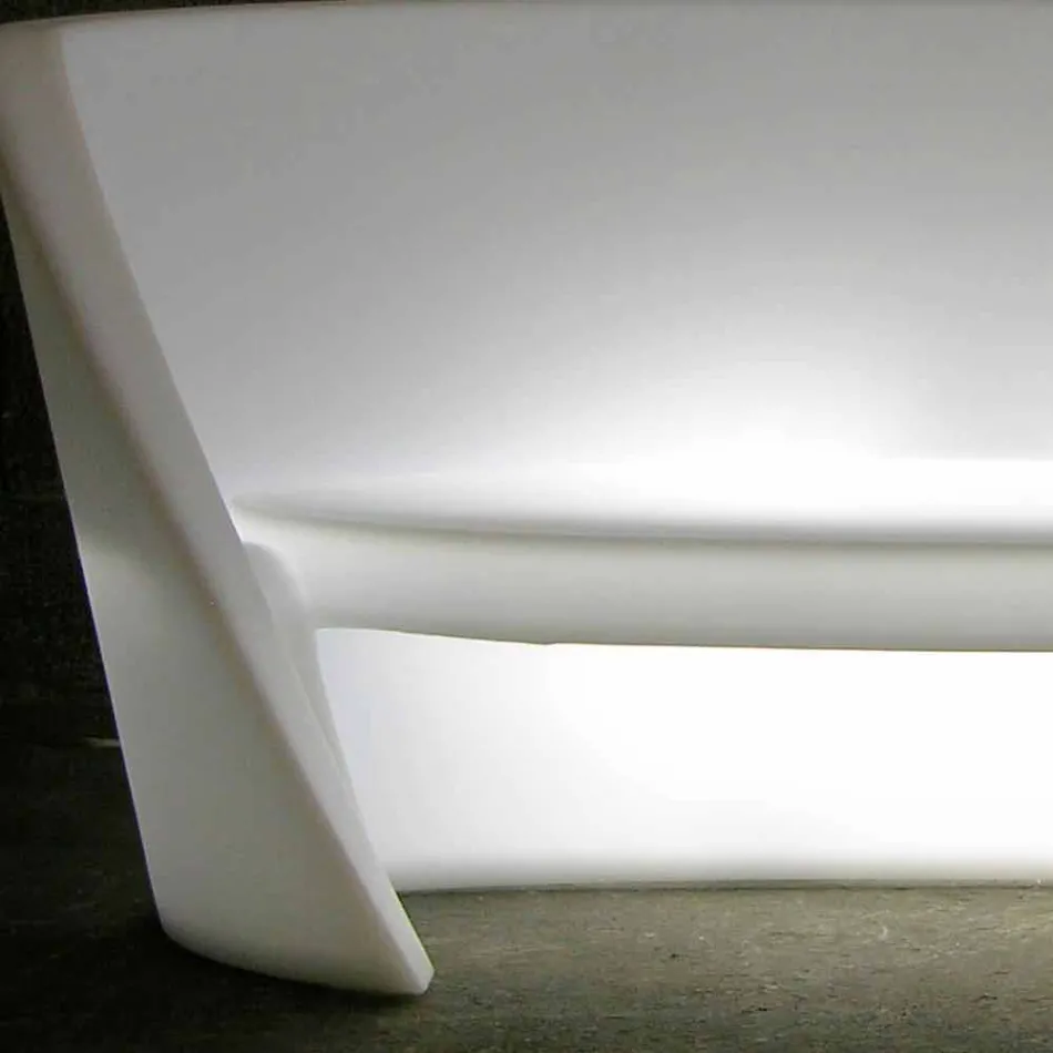 Slide Rap design indendørs polyethylen sofa lavet i Italien Viadurini