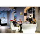 Slide Rap design indendørs polyethylen sofa lavet i Italien Viadurini