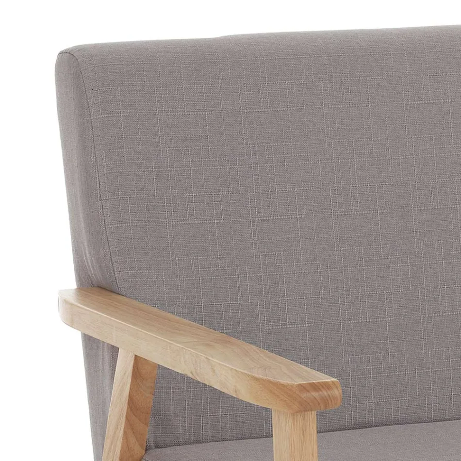 Sofa lavet af massivt fyrretræ - Xenon Viadurini