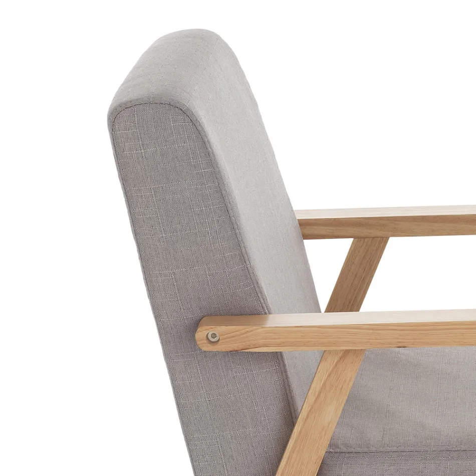 Sofa lavet af massivt fyrretræ - Xenon Viadurini