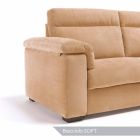2-pers. Elektrisk afslappende sofa, 2 Lilia elektriske sæder, fremstillet i Italien Viadurini
