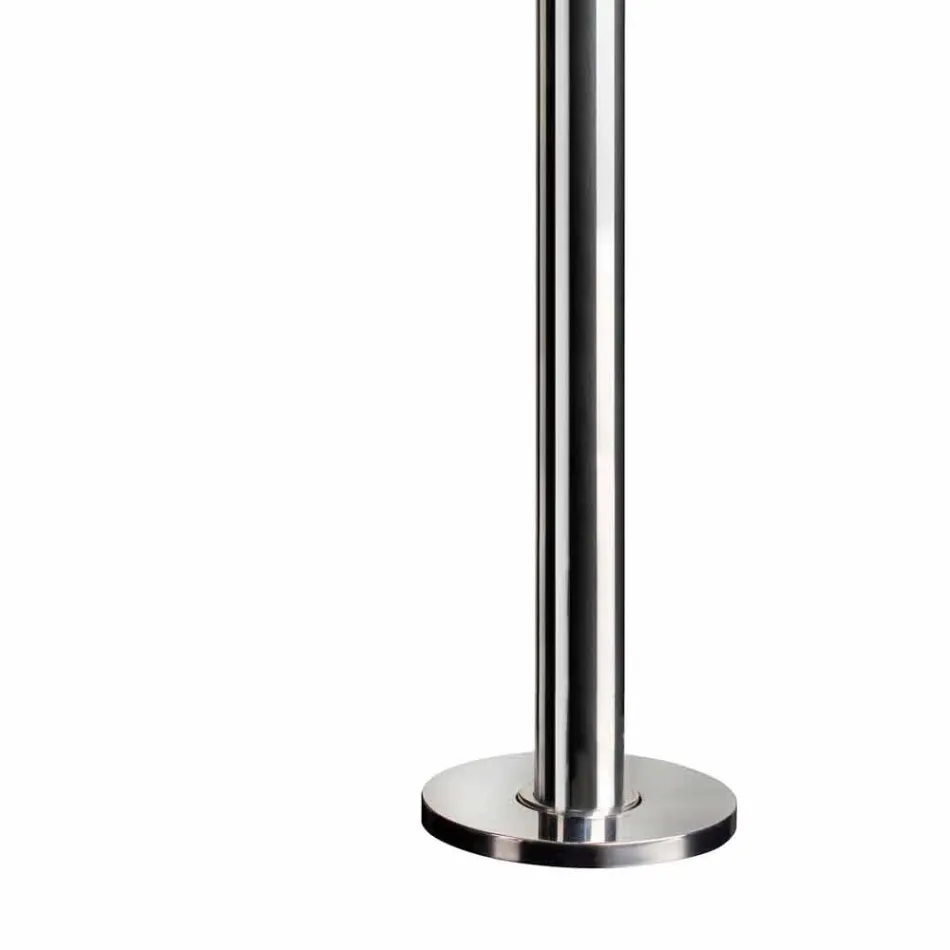 Stålhavebrusebad med vandhaner lavet i Italien - Norton Viadurini