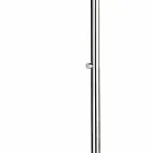 Udendørs brusebad i rustfrit stål med vandhaner lavet i Italien - Modeo Viadurini