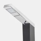 Solhavebrusebad i stål med vandfaldstråle fremstillet i Italien - Werner Viadurini