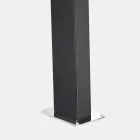 Solhavebrusebad i stål med vandfaldstråle fremstillet i Italien - Werner Viadurini