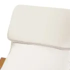 Indendørs gynge lavet af birketræ og stof - Abissi Viadurini