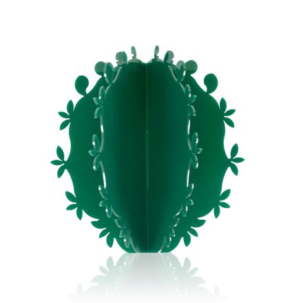 Dekorativt element i plexiglas i form af en kaktus lavet i Italien - Woody Viadurini