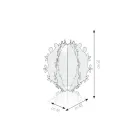 Dekorativt element i plexiglas i form af en kaktus lavet i Italien - Woody Viadurini