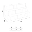 Flaskeudstiller med tre trin lavet i Italien - Capo Viadurini