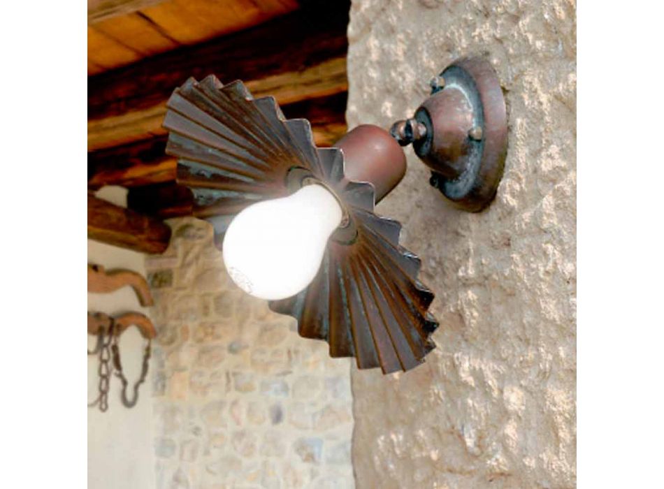 Forsænket loft lys i antik messing Owl Viadurini