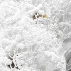 Hørpudebetræk med hvid blonde til luksusdesignseng lavet i Italien - Kiss Viadurini