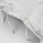 Hørpudebetræk med Armonia blonder og pulversnørebånd eller ryg - Masone Viadurini