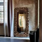 Fiam Veblèn Nyt barok design væg spejl fremstillet i Italien Viadurini