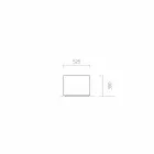 Rund / rektangulær haveplanter i stål fremstillet i Italien - Philly Viadurini