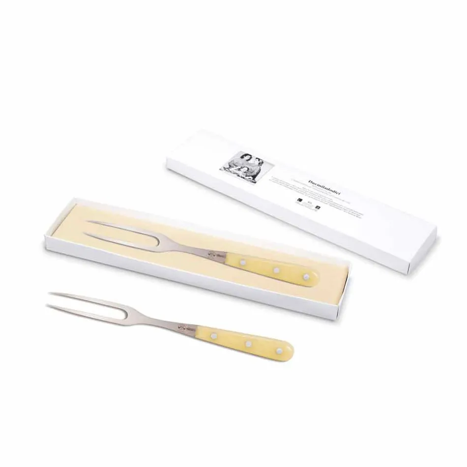 Berti skæregaffel i rustfrit stål eksklusivt til Viadurini - Besano Viadurini