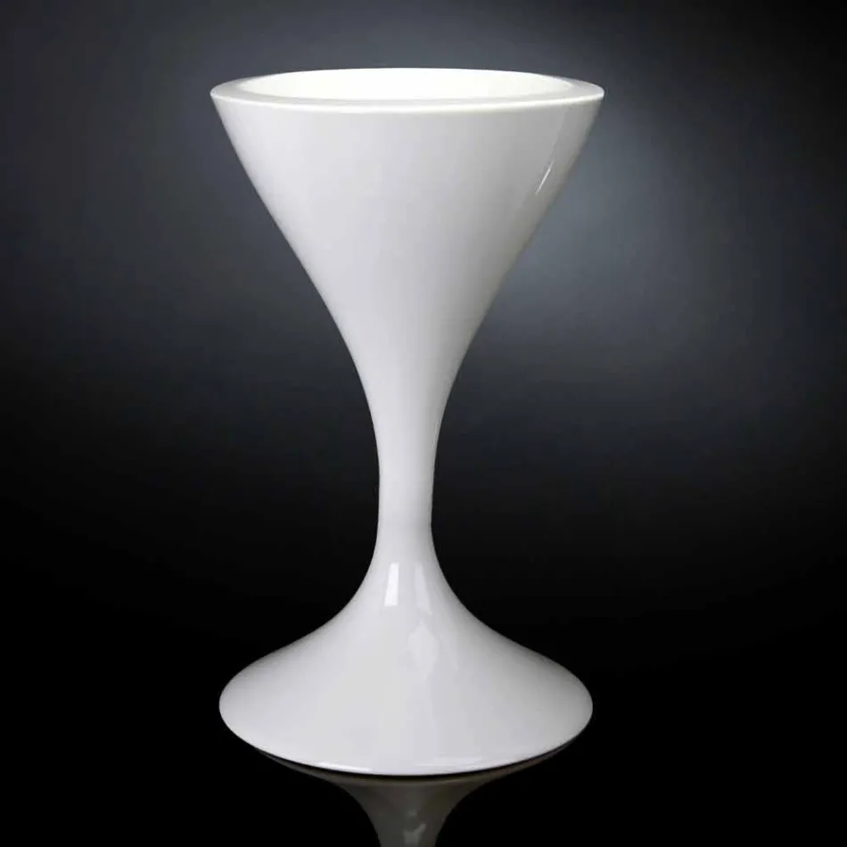 Gulvfrappeuse i hvid polyethylen Fremstillet i Italien - Bratislava Viadurini