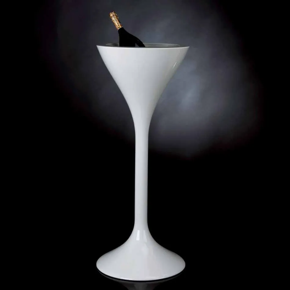 Gulvfrappeuse i hvid polyethylen Fremstillet i Italien - Bratislava Viadurini