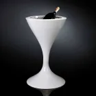 Gulvfrappeuse i hvid polyethylen Fremstillet i Italien - Bratislava Viadurini