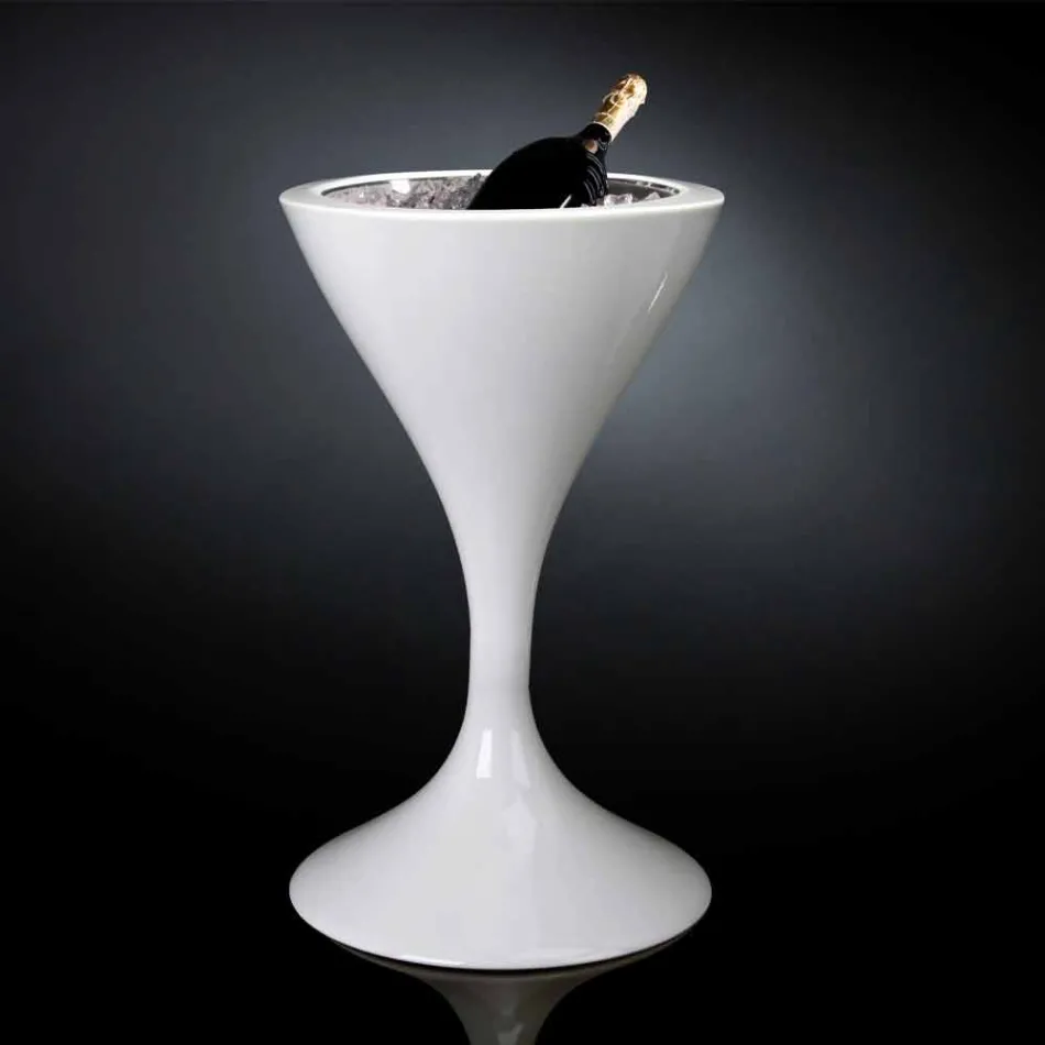 Gulvfrappeuse i hvid polyethylen Fremstillet i Italien - Bratislava Viadurini