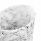 Vin- eller champagneglacette i hvid Carrara-marmor fremstillet i Italien - Ciotti Viadurini