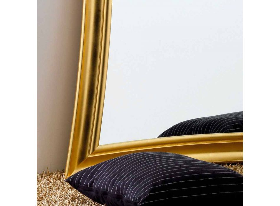 Stort spejl gulv / væg moderne design Heart, 110x197 cm Viadurini