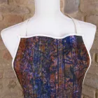 Håndlavet forklæde Håndlavet udskrivning Enkelt stykke i bomuld - mærker Viadurini