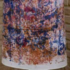 Italiensk håndlavet forklæde i bomuld med manuel kunsttryk - mærker Viadurini