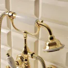 Badekarsgruppe i messing i vintagestil fremstillet i Italien - Katerina Viadurini