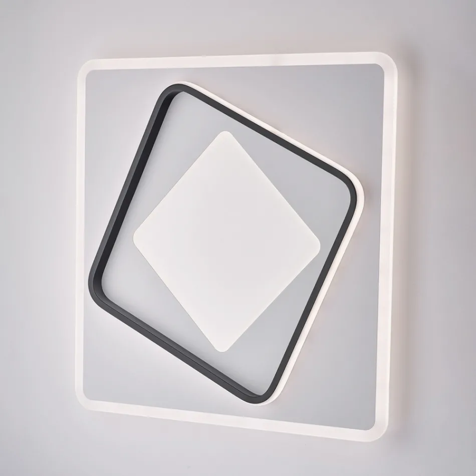 Designerbelysning i glas og metal, fremstillet i Italien til kreative formål - Lupus Viadurini