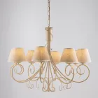 Italiensk fremstillet glas- og metalbelysning til at skabe elegante rum – Draco Viadurini