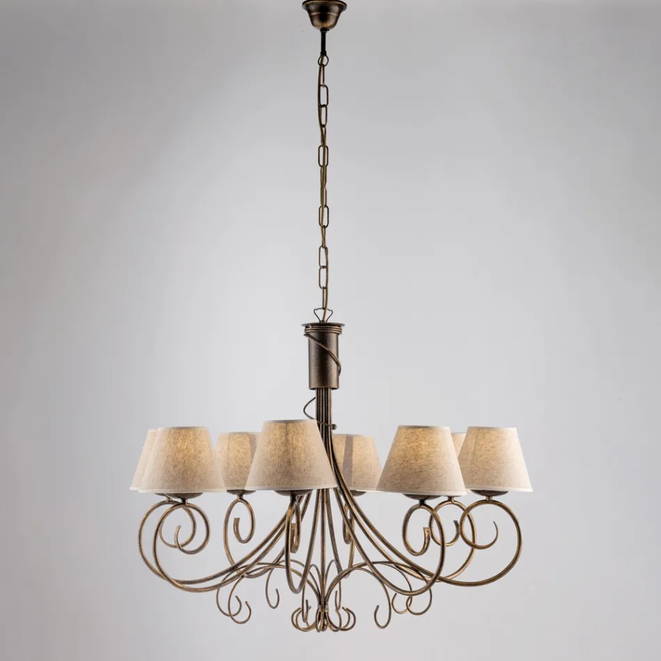 Italiensk fremstillet glas- og metalbelysning til at skabe elegante rum – Draco Viadurini