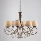 Italiensk fremstillet glas- og metalbelysning til at skabe elegante rum – Draco Viadurini