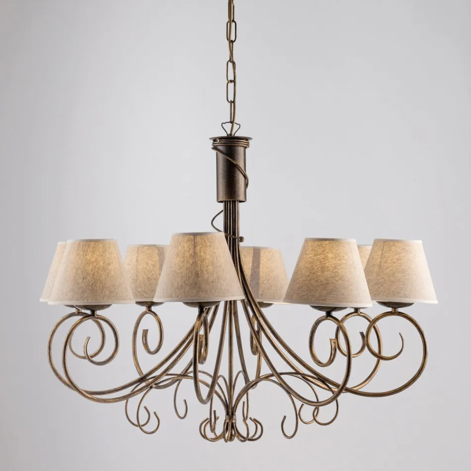 Italiensk fremstillet glas- og metalbelysning til at skabe elegante rum – Draco Viadurini