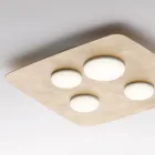 Italiensk fremstillet glas- og metalbelysning til forbedring af interiører – Kepler Viadurini