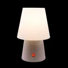 Genopladelig LED-lampe i farvet plast til indendørs eller udendørs - Fungostar Viadurini