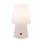 Genopladelig LED-lampe i farvet plast til indendørs eller udendørs - Fungostar Viadurini