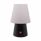 Genopladelig LED-lampe i farvet plast til indendørs eller udendørs - Fungostar Viadurini