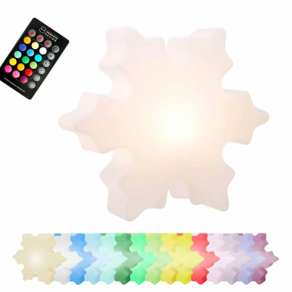 Led-lampe, Solar eller E27 Crystal Design til indendørs eller udendørs - Nevestar Viadurini