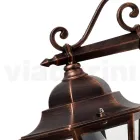 Havevæglampe i trykstøbt aluminium Fremstillet i Italien - Pinako Viadurini