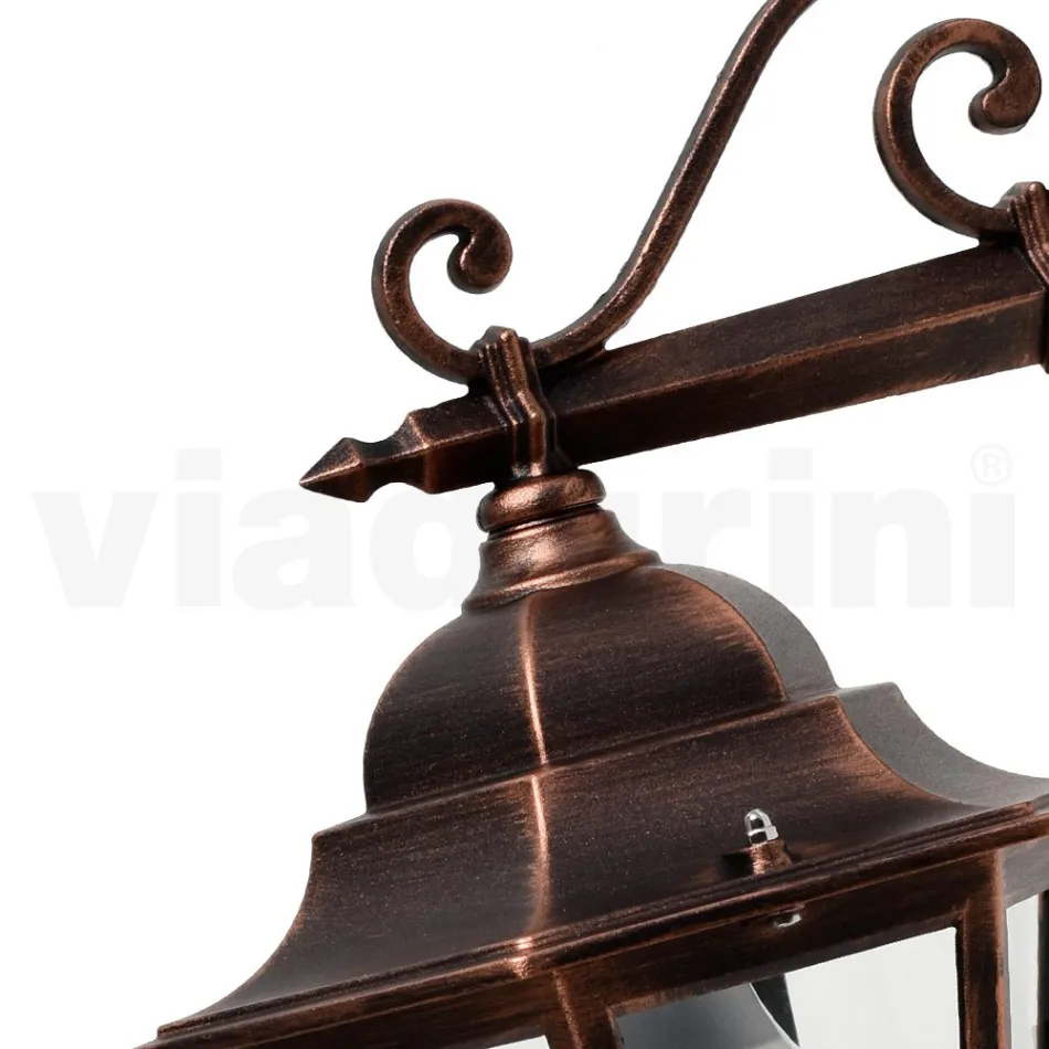 Havevæglampe i trykstøbt aluminium Fremstillet i Italien - Pinako Viadurini