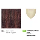 Havevæglampe i trykstøbt aluminium fremstillet i Italien, Anusca Viadurini