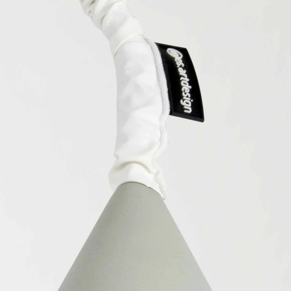 Designer væglampe In-es.artdesign Jazz Cement malet Viadurini