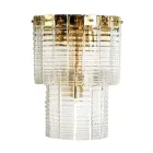 Moderne væglampe i luksus håndlavet glas lavet i Italien - Valadier Viadurini