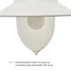 Vintage udendørs væglampe i aluminium Made in Italy - Cassandra Viadurini