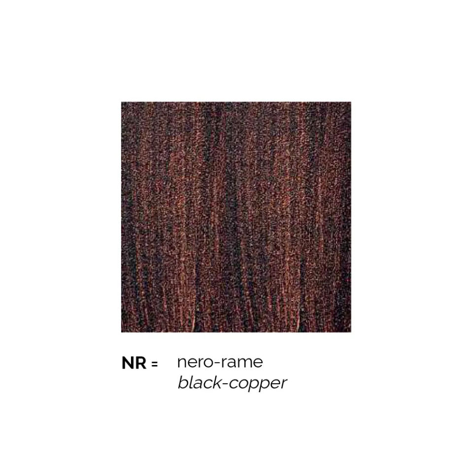 Havevæglampe i aluminium lavet i Italien, Anika Viadurini