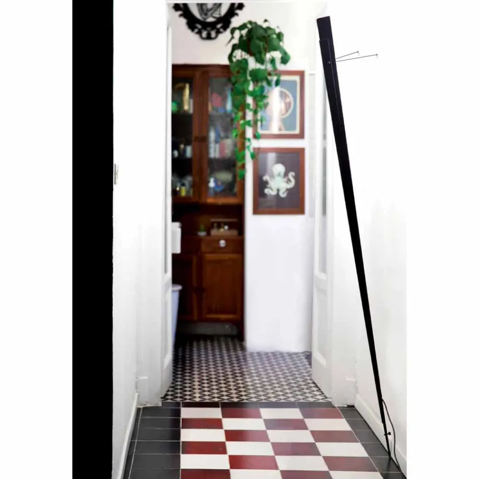 Dæmpbar metalvæglampe med integreret LED Made in Italy - Celine Viadurini